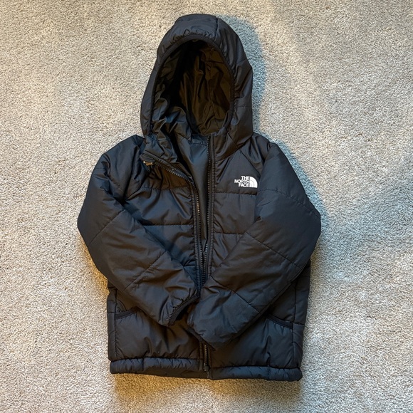 The North Face Charcoal Hooded Jacket - Picture 1 of 4